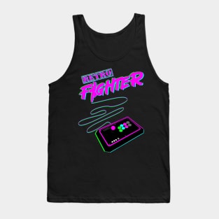 RETRO FIGHTER-PINK Tank Top